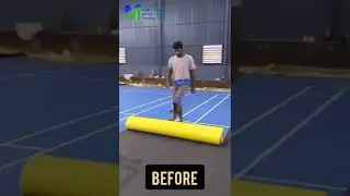 Synthetic Badminton flooring | Badminton Court construction in Tamil Nadu |Wooden Badminton Flooring