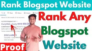 *Live Proof* Rank Blogspot Website in 2021| Rank Blogspot Website on Google First Page | Ft Thoughts