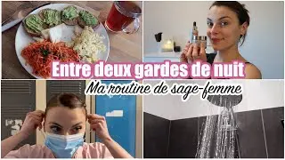 VLOG⎟Entre deux gardes de nuit⎟Ma routine à l'envers😁