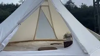Asylum Exquisite outdoor camping eight-sided pyramid tent
