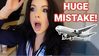 International Flight Attendant Life - I MESSED UP... BIG TIME! 🤯✈️