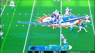2021 Season Week 12 - Miami Dolphins V.S. Carolina Panthers Highlights!!!