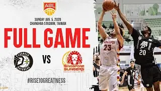 Formosa Dreamers v Singapore Slingers | FULL GAME | 2019-2020 ASEAN Basketball League