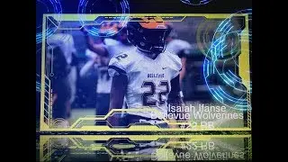 Bellevue Wolverines RB #22 Isaiah Ifanse (Highlight Reel) vs. O'dea Fighting Irish 2017