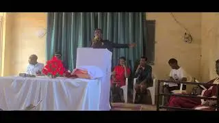 The day the  PCM president ministered