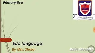Basic 5 Edo Language