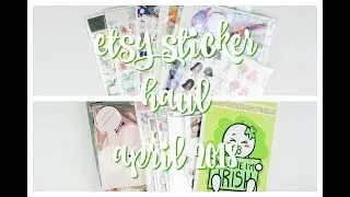 Наклейки Etsy | Апрель 2018 г.