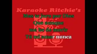 Lloraras en navidad Javier Solis Karaoke Ritchie´s