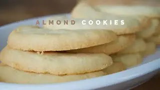 Crunchy Almond Cookies | Quick and Easy Cookie Recipe | Cooking Sounds