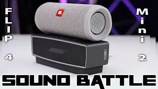 JBL Flip 4 vs Bose SoundLink Mini 2 :SoundBattle - The real sound comparison (Binaural Recording)