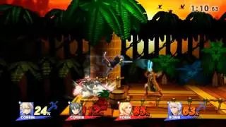 spam ONLINE CORRIN VS ROBIN smash 4 XD