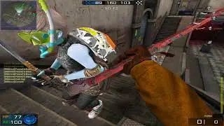(TheWrairhSleeper@BlackshotSEA) Found A Melee Rapid hacker O_O