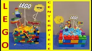 How to make Lego Centerpiece | Birthday Theme | Party Decor I DIY | Easy step by step Tutorial