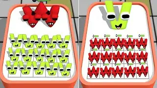Alphabet Combine Merge Master vs Merge Alphabet Lore Run Max Level Gameplay