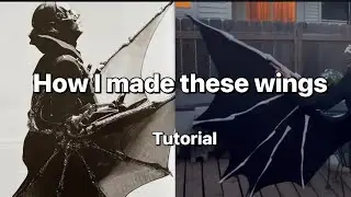 Making Papa V Perpetua&rsquo;s Bone Wings! Cosplays on a Budget Tutorial