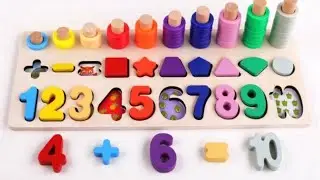 Number & Counting, Shapes | Learning  Activity Puzzle | Toddler Learning video |