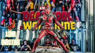 [ASMR UNBOXING] Hot Toys Deadpool Battling ver. #asmr #unboxing #hottoys