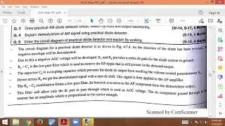 Unit 3 AM Tx Rx Lecture 10 Practical diode detector & AGC