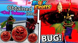 BUG INSANO PRA PEGAR ONI TOKENS INFINITOS NO BLOX FRUITS!