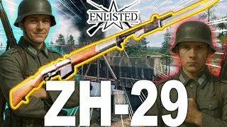 正しく強いライフル！枢軸軍の「ZH-29 セミオートマチックライフル」は良いですねぇ #836   第二次世界大戦・基本無料FPSゲーム - 【ENLISTED】