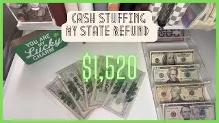 CASH STUFFING MY TAX REFUND 🎉 | Surprise Envelopes Stuffing | March 2023
