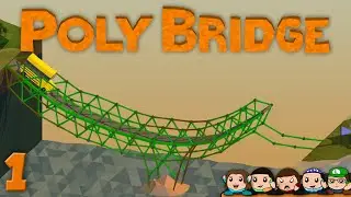 Poly Bridge: THE MEGA RAMP - PART 1 - Jugs Linterfins