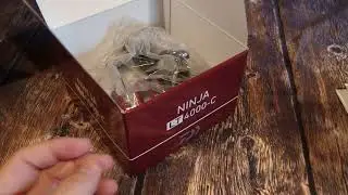 Fishing reel DAIWA NINJA LT 4000-C | unboxing