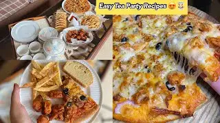 Tea Party for Family😍 | Easy Tea Party Recipes by Foodie Girl Tayeba