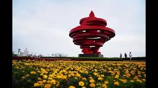 Amazing aerial view of Qingdao - SCO summit host