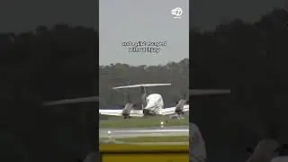 Pilot lands plane with no landing gear