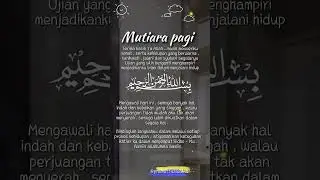 Mutiara Pagi #mutiara @pramofficial4016