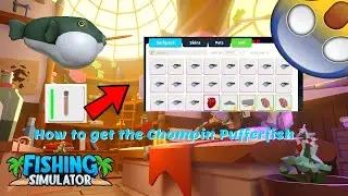 Fishing Simulator - How To Get The Rare Exotic Chompin Pufferfish - Tutorial