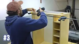 #3 - szafka po przejściach - meble kuchenne ze sklejki