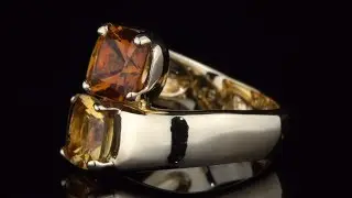 Hermes Bypass Cocktail Gold Ring | Opulent Jewelers