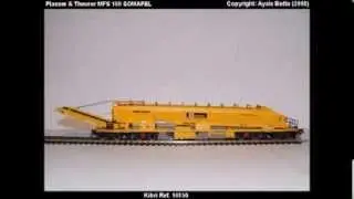 Plasser & Theurer MFS 100 SOMAFEL Kibri 16150 Modelismo Ferroviario Model Trains Modelleisenbahn