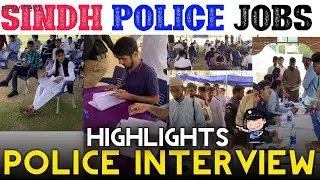 SPD-480 POLICE INTERVIEW  Candidates Giving Written Test And Interview -Some Shots - Sarkar Official