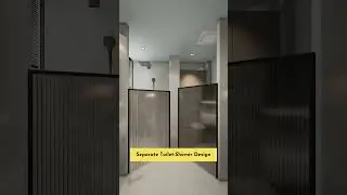 Modern Bathroom Design: Separating Shower and Toilet for Style and Functionality