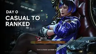 How Far Can a Casual Player REALLY Get in Tekken 8 Ranked? (Casual to Ranked) Day 0