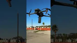 Камера Insta360 x3, установленная на дроне DJI Mavic 3 #дрон #insta360x3 #Dji #Mavic3
