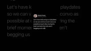 playdate chaos and parental venting | Subscribe for more #motivation 😊👍