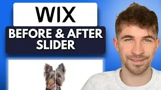 Как добавить слайдер &laquo;До и после&raquo; в Wix (2025)