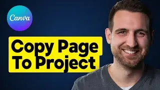 How to Copy Page to Another Project in Canva