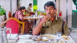 Brahmanandam Comedy Food Eating Scene | Best Food Eating Comedy | Latest Back To Back Comedy Scenes