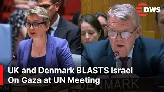 WATCH: UK & Denmark BLAST Israel at UN Security Council Meeting | &ldquo;Gaza Crisis Must End Now&rdquo; | AC1E