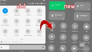 How to change android control center to ios control center in phone in tamil