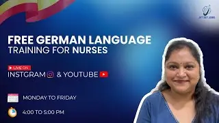 Free German Training for Nurses Class 2