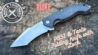 Ruike P851 B Folding Knife   Tanto