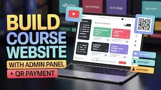 How to Create Full Stack Course Selling Website With Admin Panel - No Coding Required!