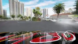Hood Cam Drift Train Footage