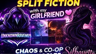 Split Fiction With My GF 🖤 Co-Op Chaos & Relationship Stress Test
